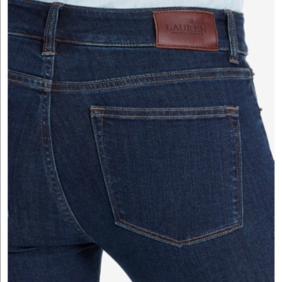 Lauren Ralph Lauren Premier Straight Jean sz 4 - Picture 3 of 4